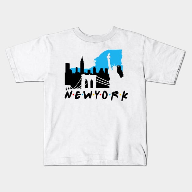 New York Kids T-Shirt by nickbuccelli